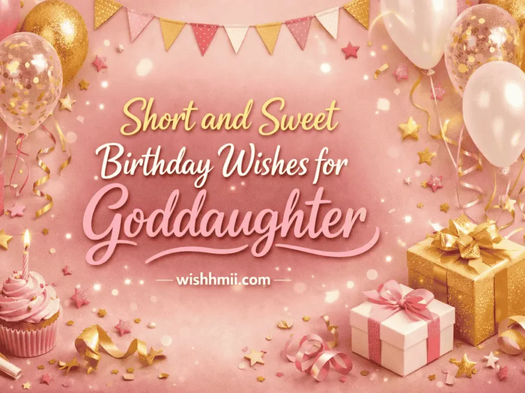 Short and Sweet Birthday Wishes for Goddaughter