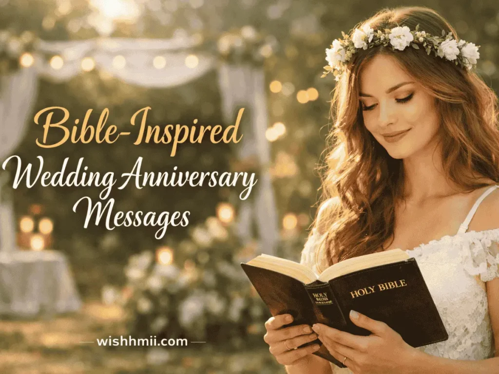 Bible-Inspired Wedding Anniversary Messages