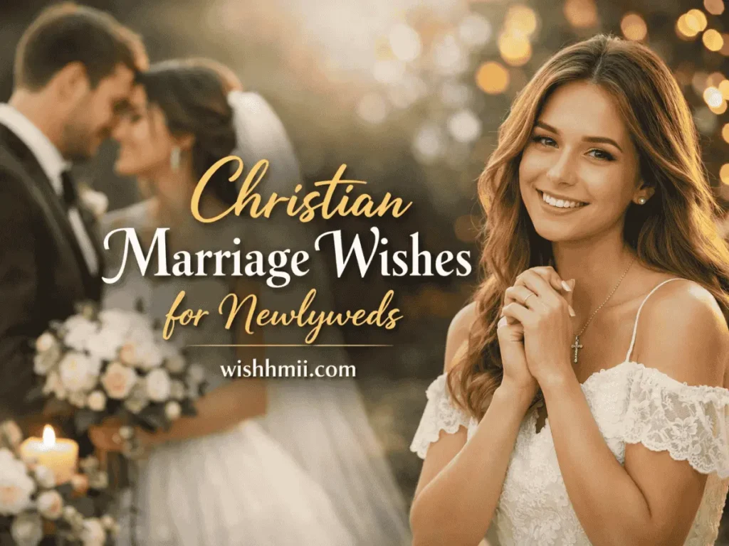 Christian Marriage Wishes for Newlyweds