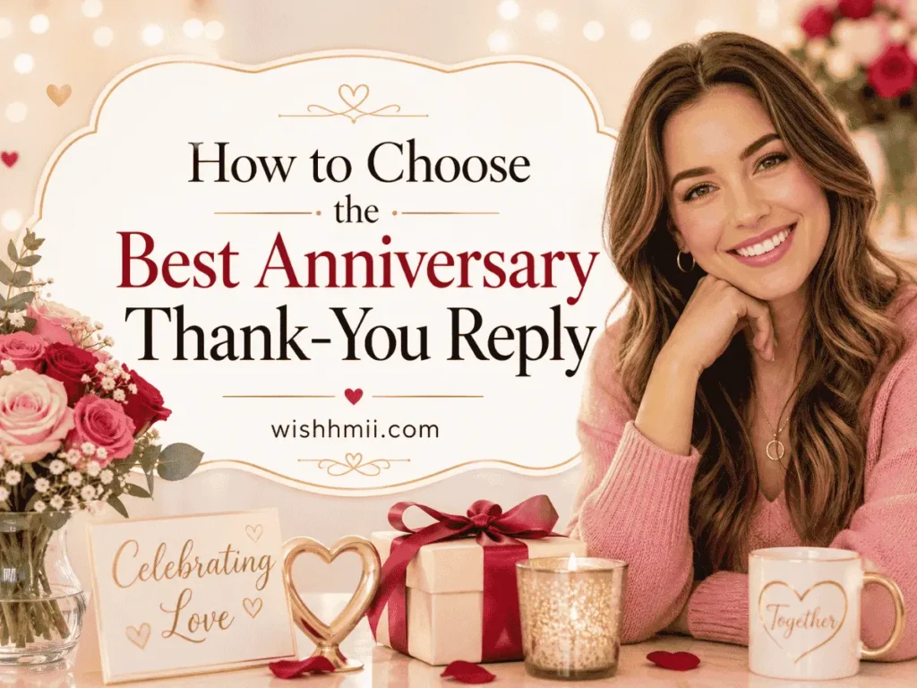 How to Choose the Best Anniversary Thank-You Reply