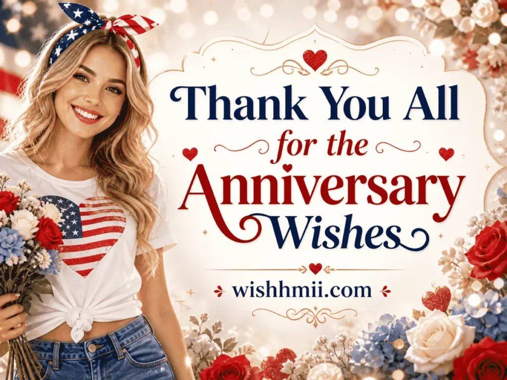 Thank You All for the Anniversary Wishes