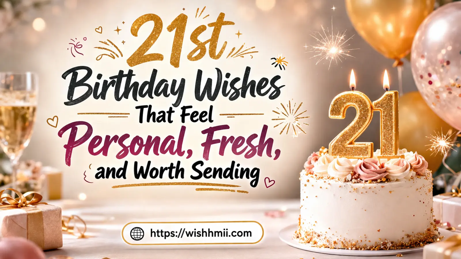 21st Birthday Wishes That Feel Personal, Fresh, and Worth Sending
