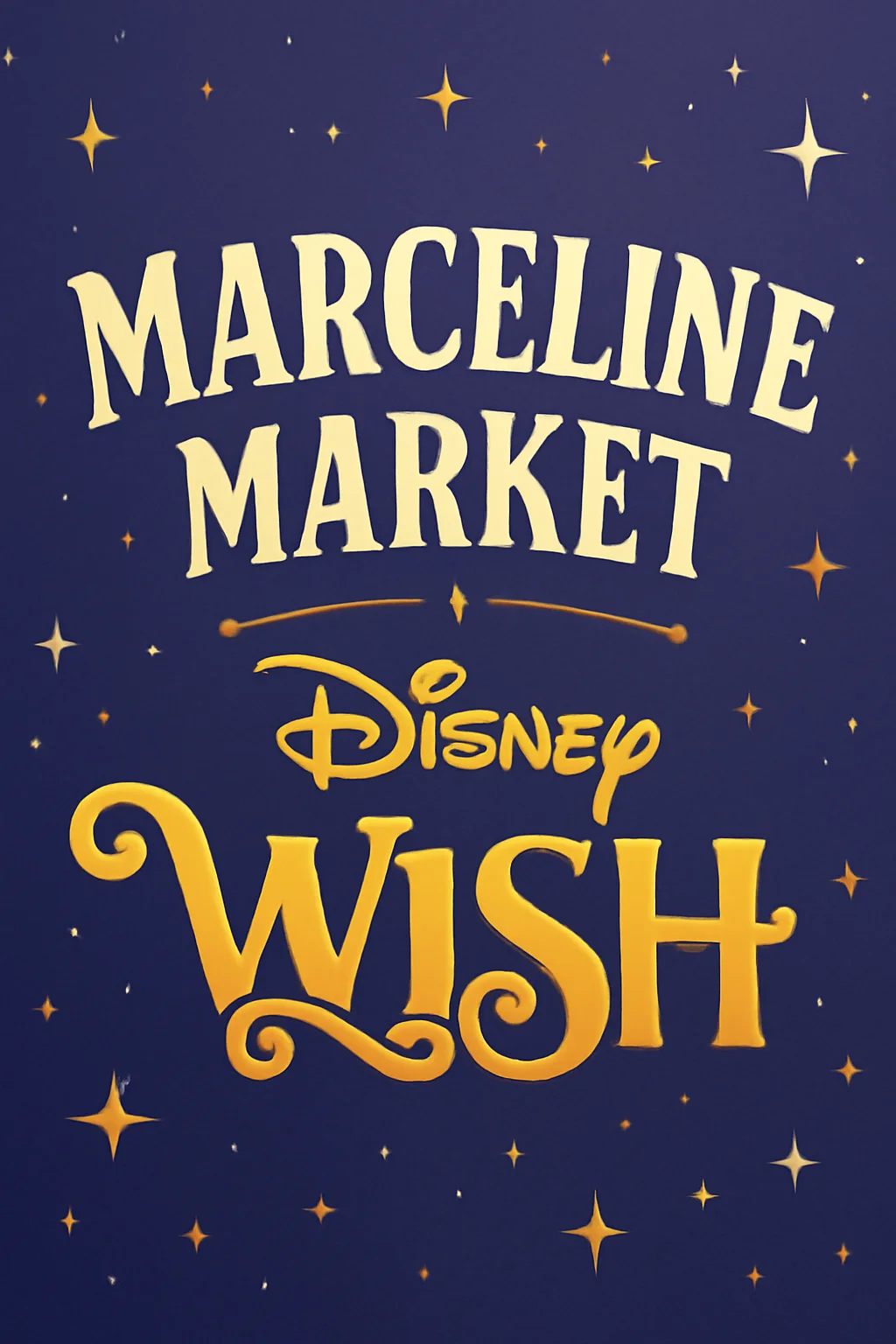 Families walking into Marceline Market on Disney Wish at sunrise, carrying breakfast plates with ocean views through large windows.