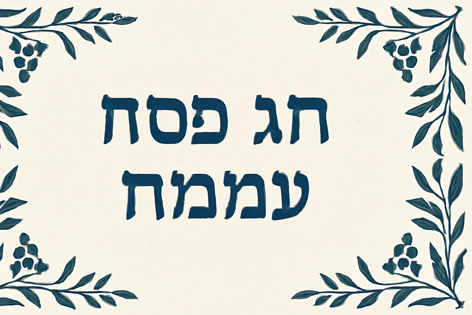 Family Seder table set for Passover celebration with traditional elements.