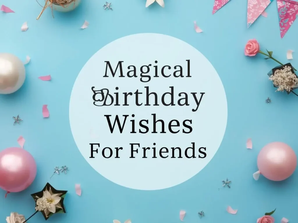 Magical Birthday Wishes For Friends