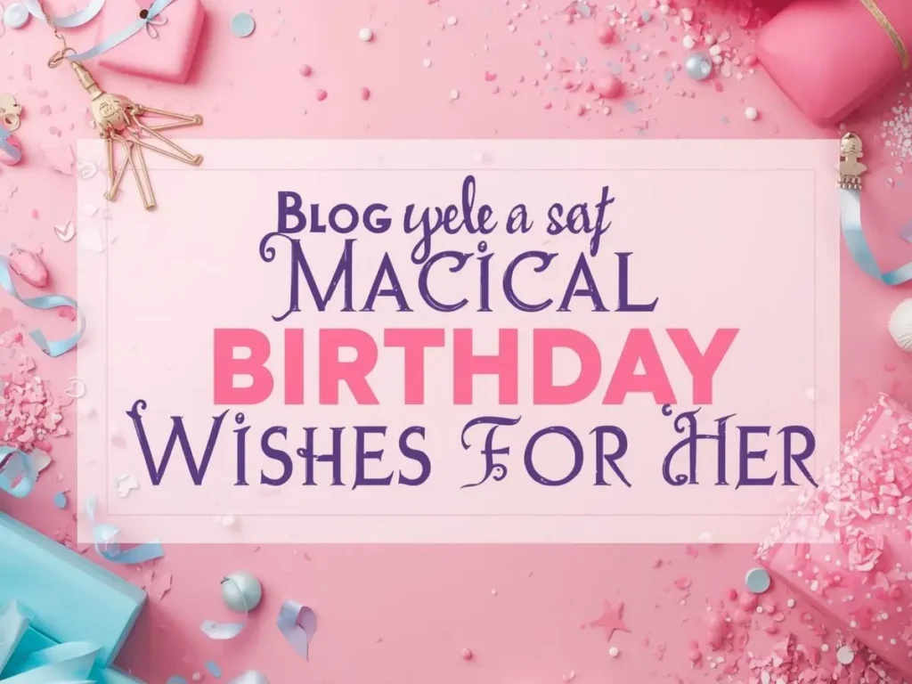 Magical Birthday Wishes For Her