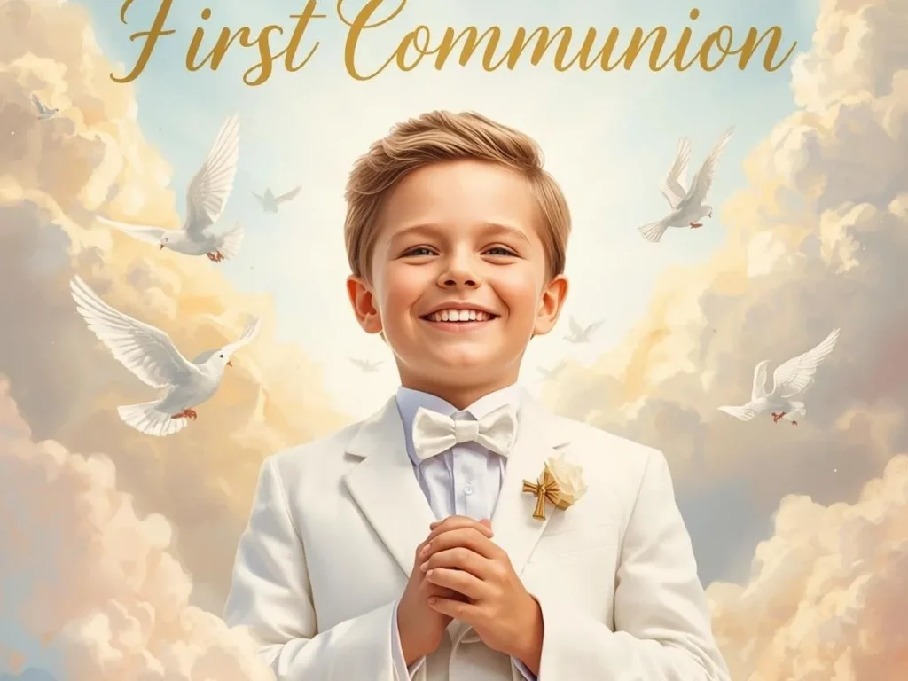 A plain-cover book beside an open blank notebook, pencil, small plant, and desk lamp on a tidy home study desk with soft morning light.