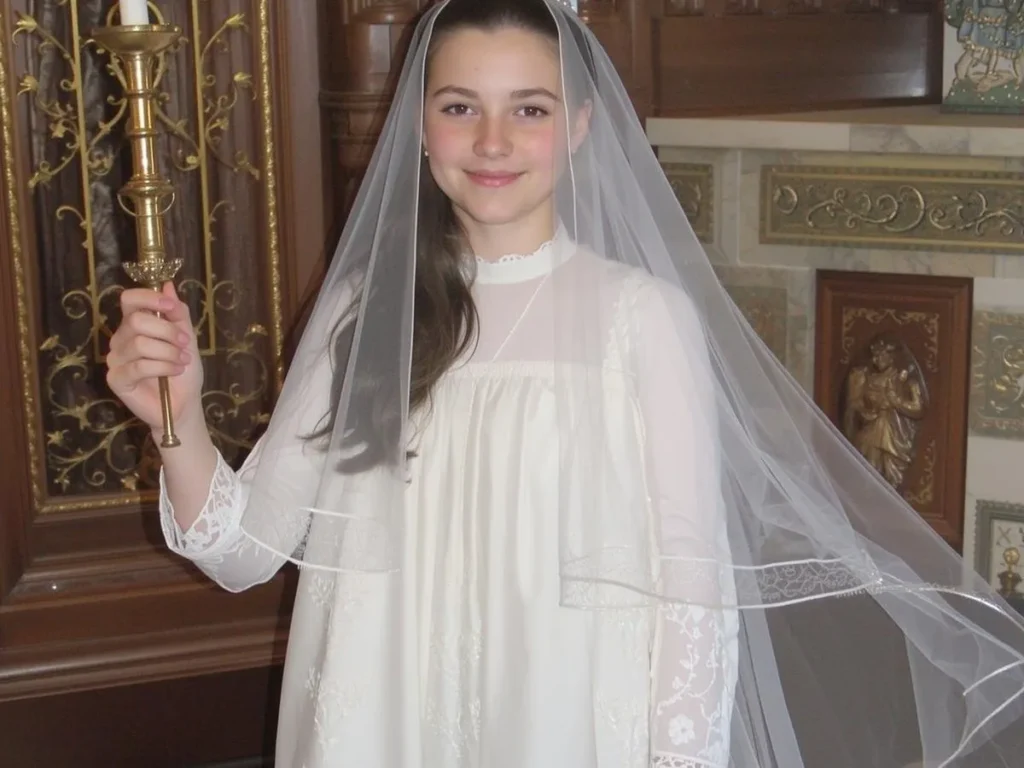 A blank congratulations card on a folder with a small candle, blank index cards, and a plain book on a softly lit home desk.
