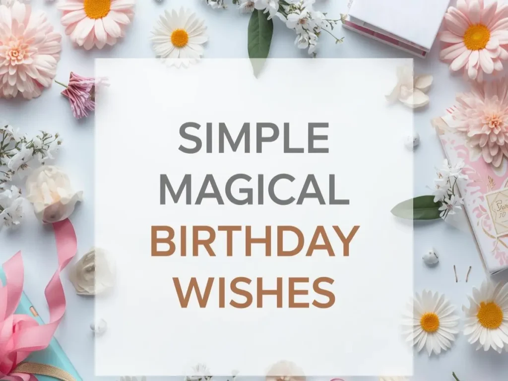 Simple Magical Birthday Wishes