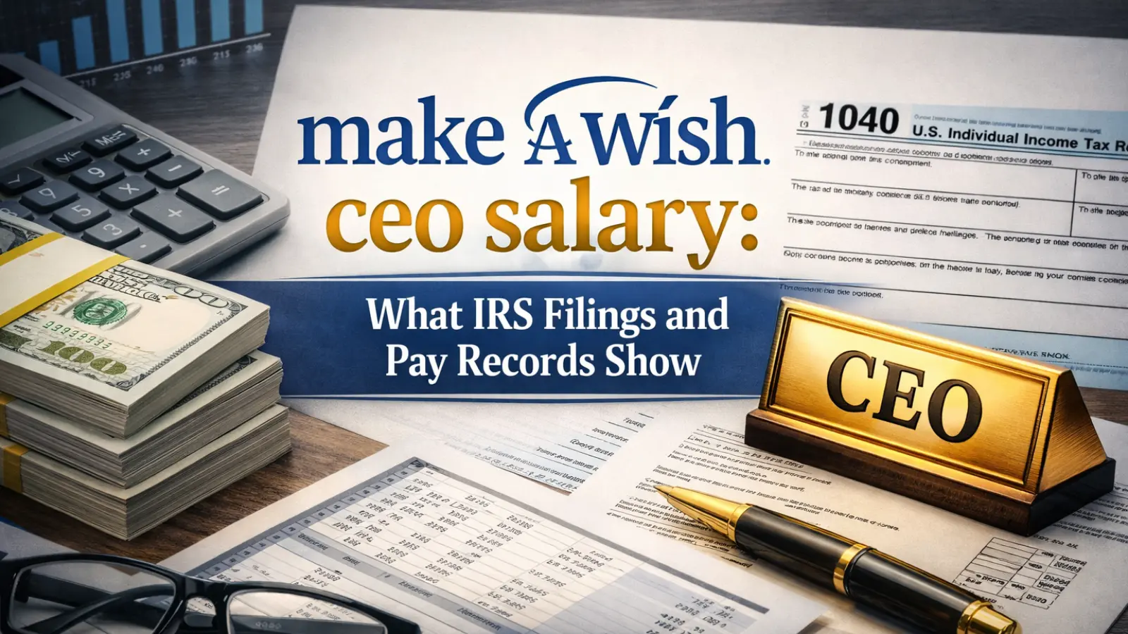 Make a wish ceo salary: What IRS Filings and Pay Records Show