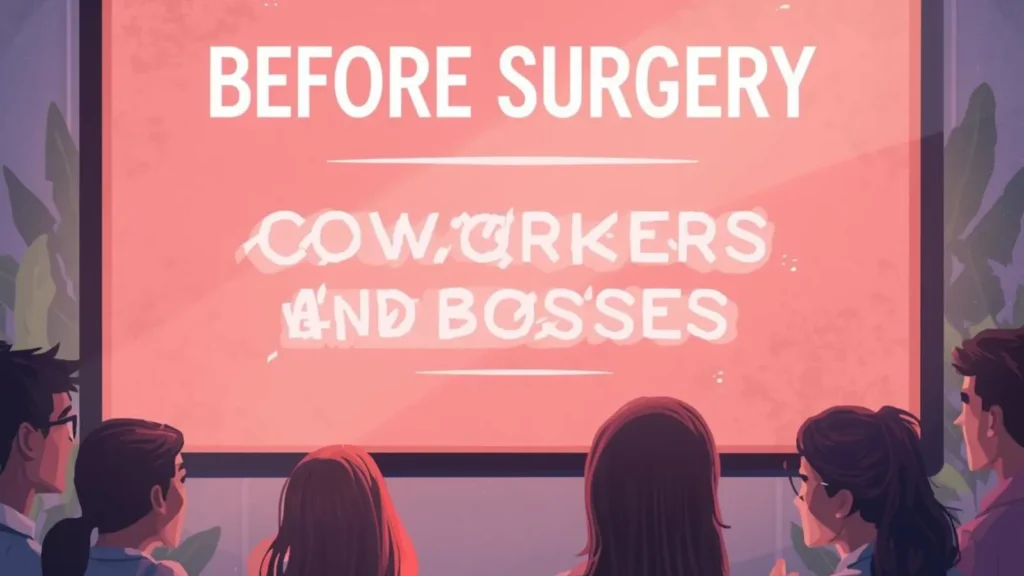 Before Surgery Wishes For Coworkers And Bosses