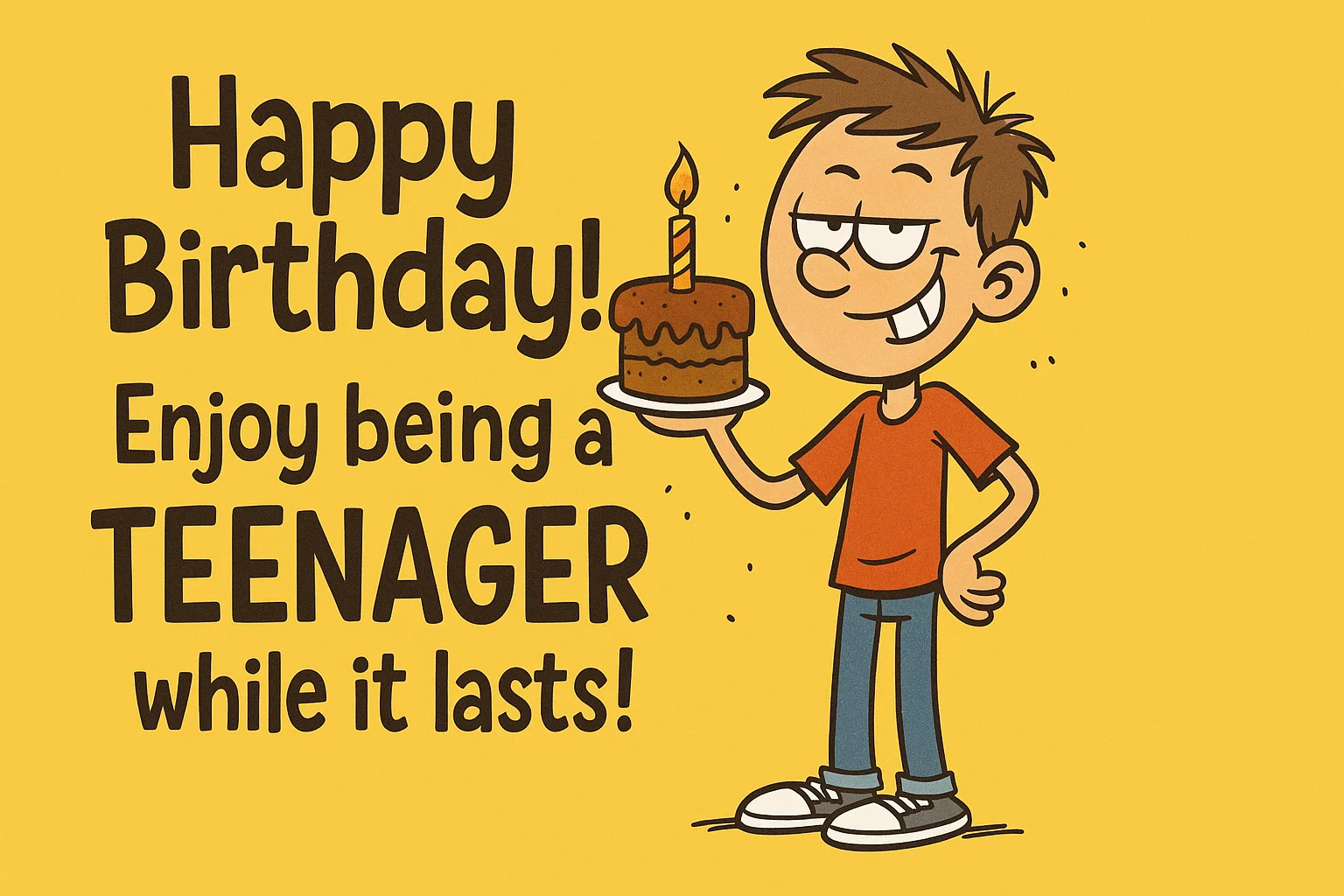 teenage birthday wishes funny