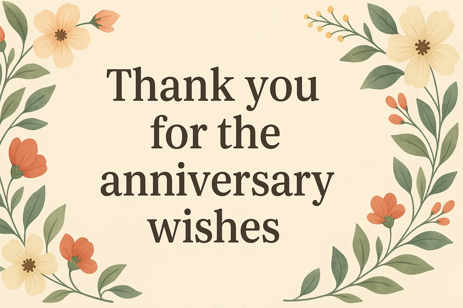 Couple holding hands around small anniversary cake, warm soft light, gratitude atmosphere