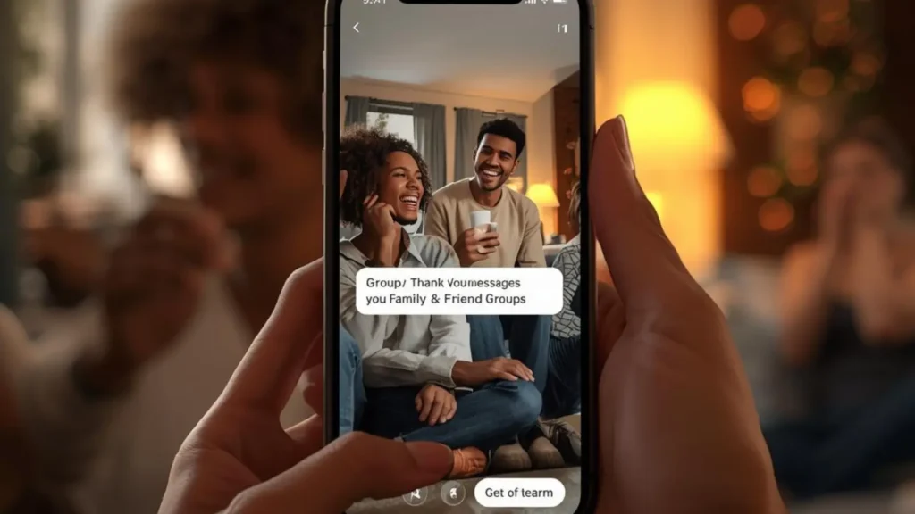 Group Thank-You Messages (Family Friend Groups)