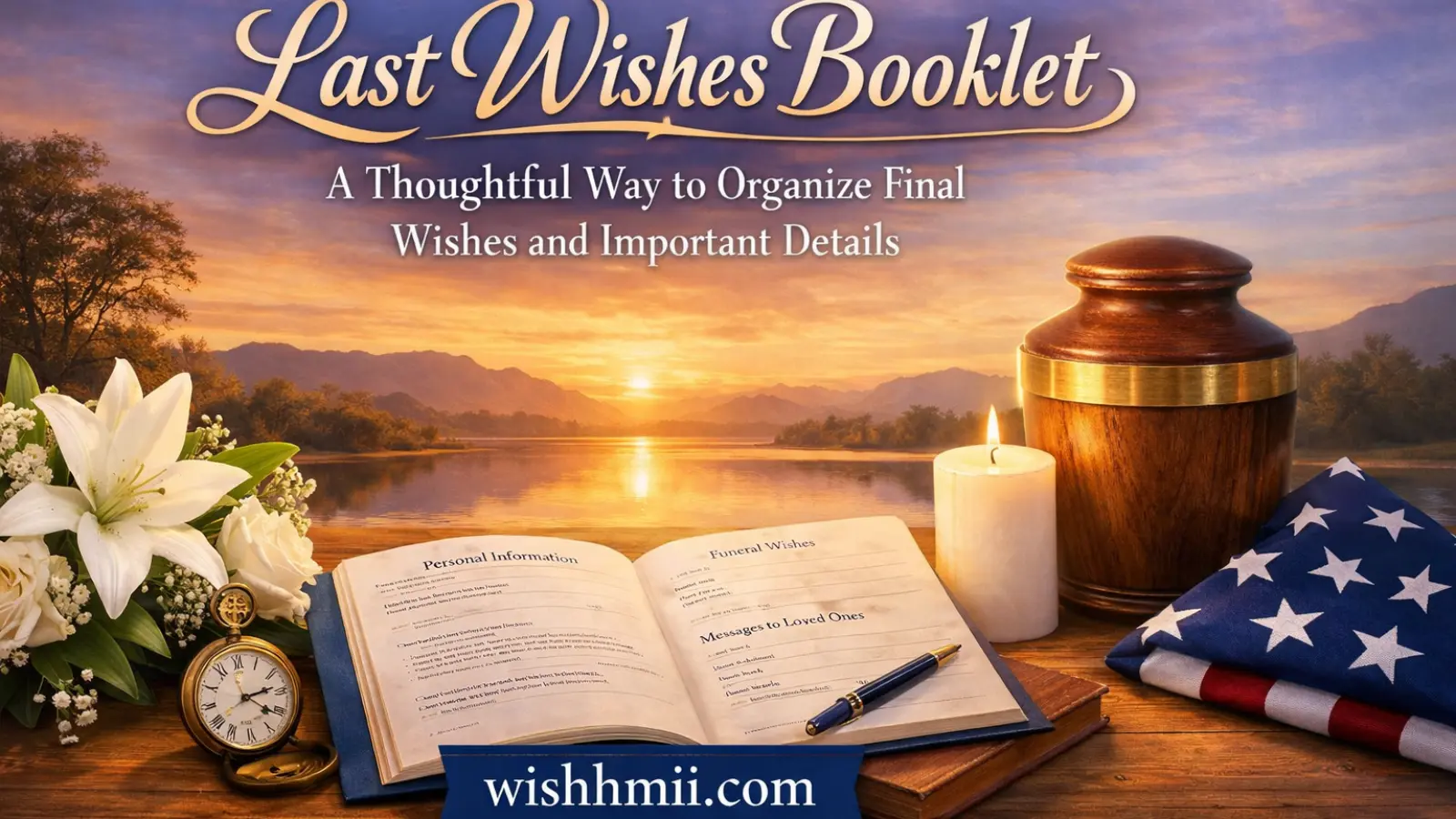 Last Wishes Booklet: A Thoughtful Way to Organize Final Wishes and Important Details