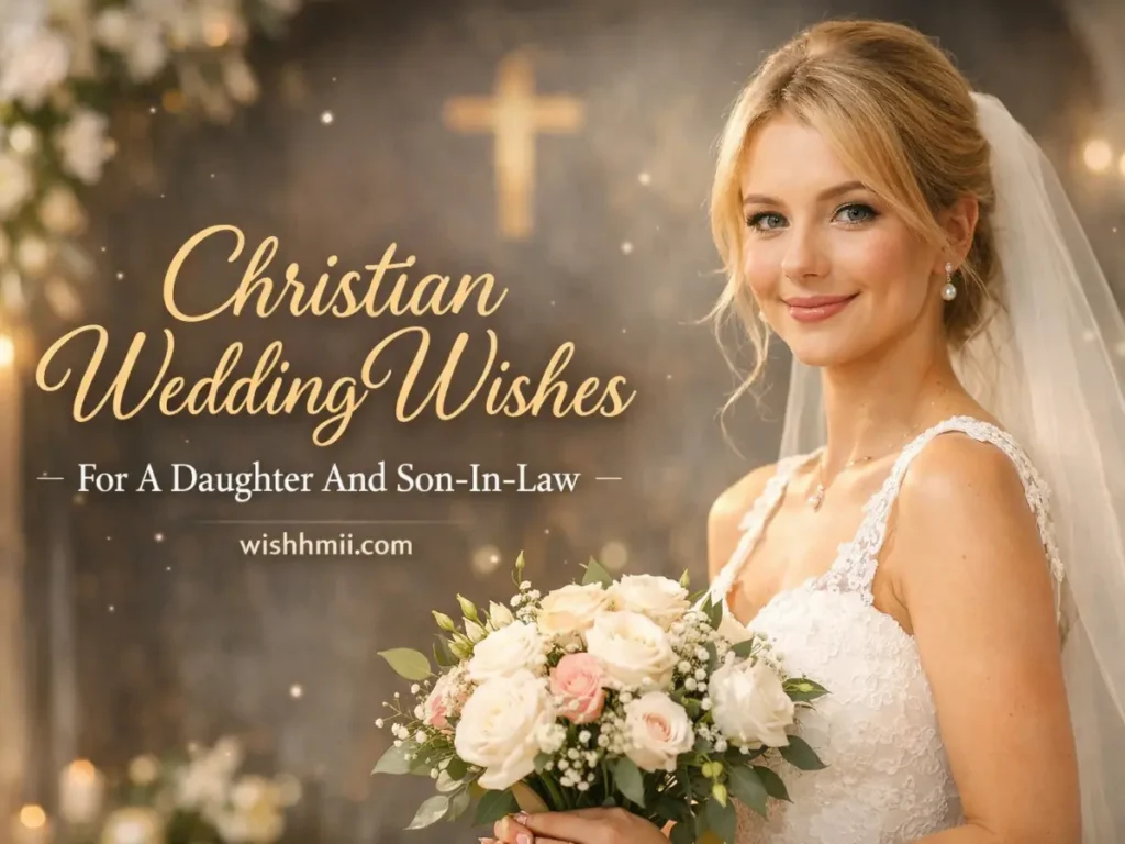 Christian Wedding Wishes For A Daughter And Son-In-Law