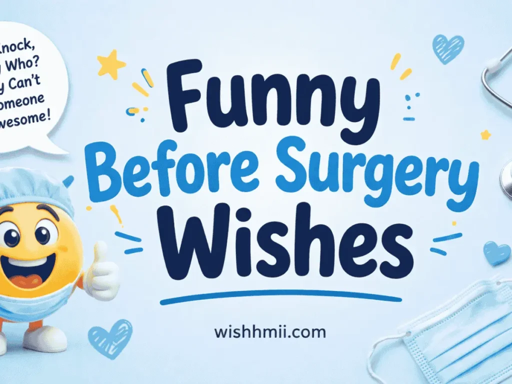 Funny Before Surgery Wishes (Clean)