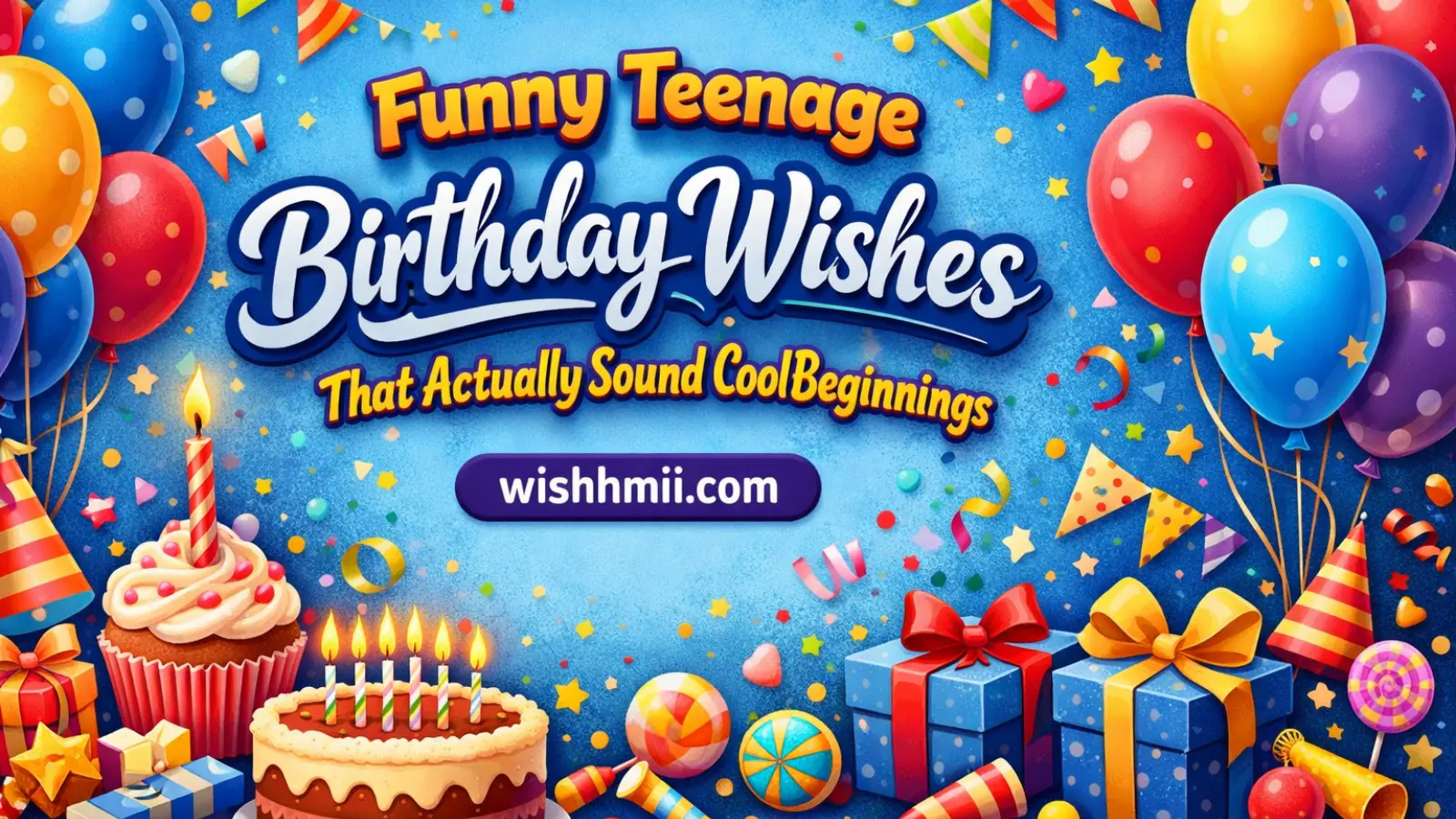 Funny Teenage Birthday Wishes That Actually Sound Cool
