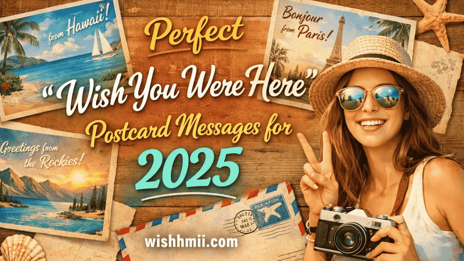 Perfect "Wish You Were Here" Postcard Messages for 2025
