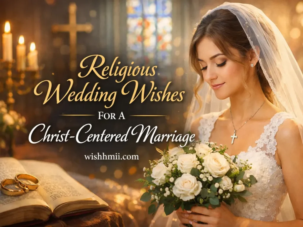 Religious Wedding Wishes For A Christ-Centered Marriage