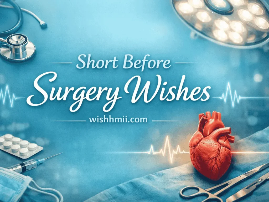 Short Before Surgery Wishes