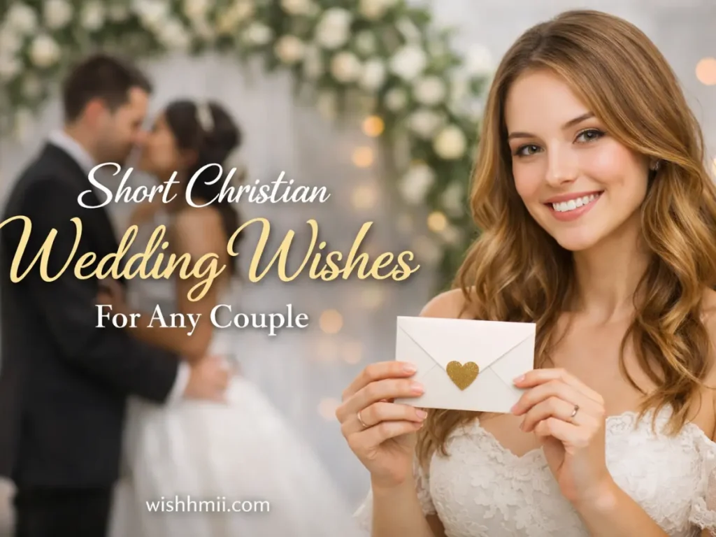 Short Christian Wedding Wishes For Any Couple
