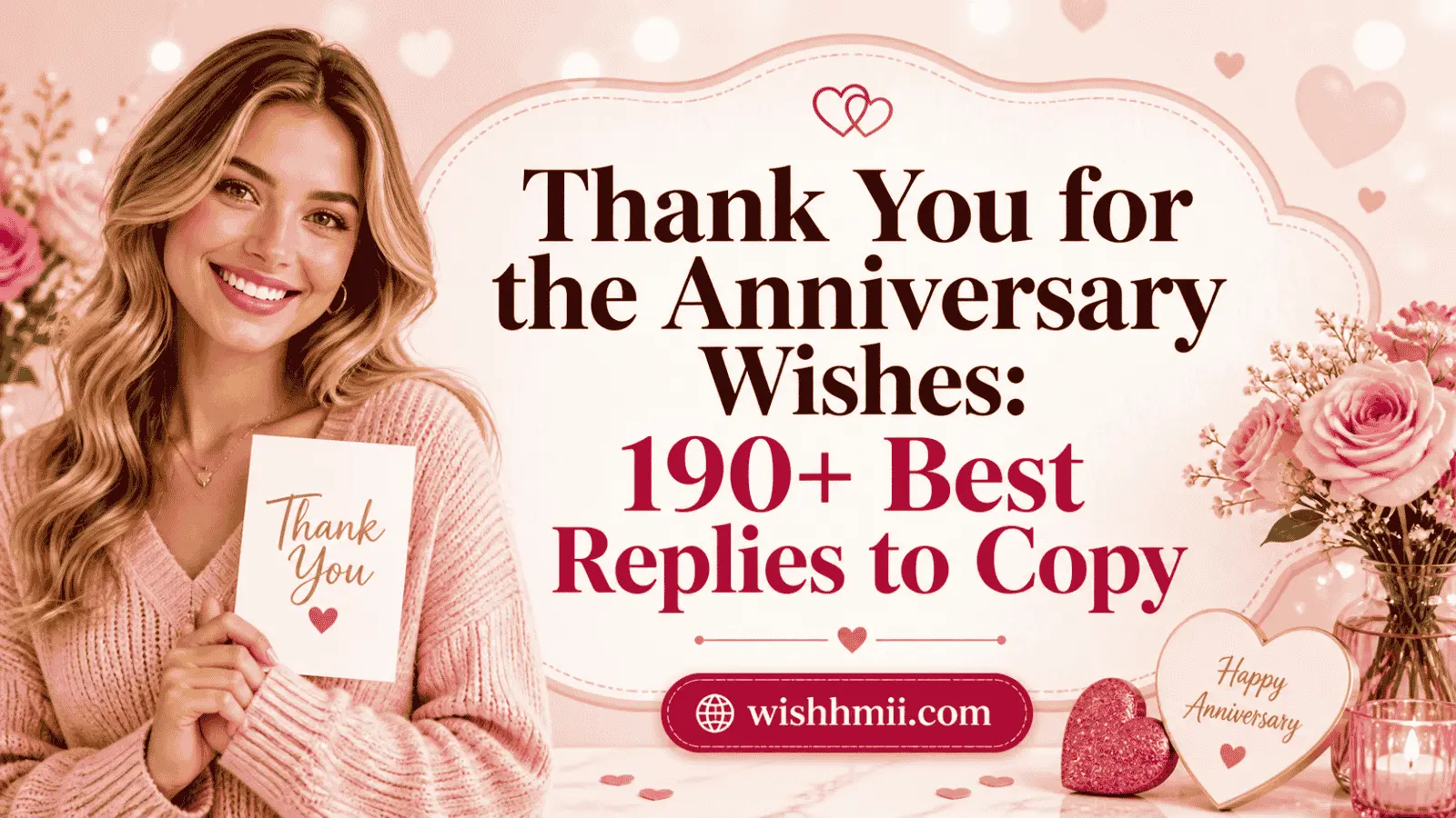 Thank You for the Anniversary Wishes: 190+ Best Replies to Copy