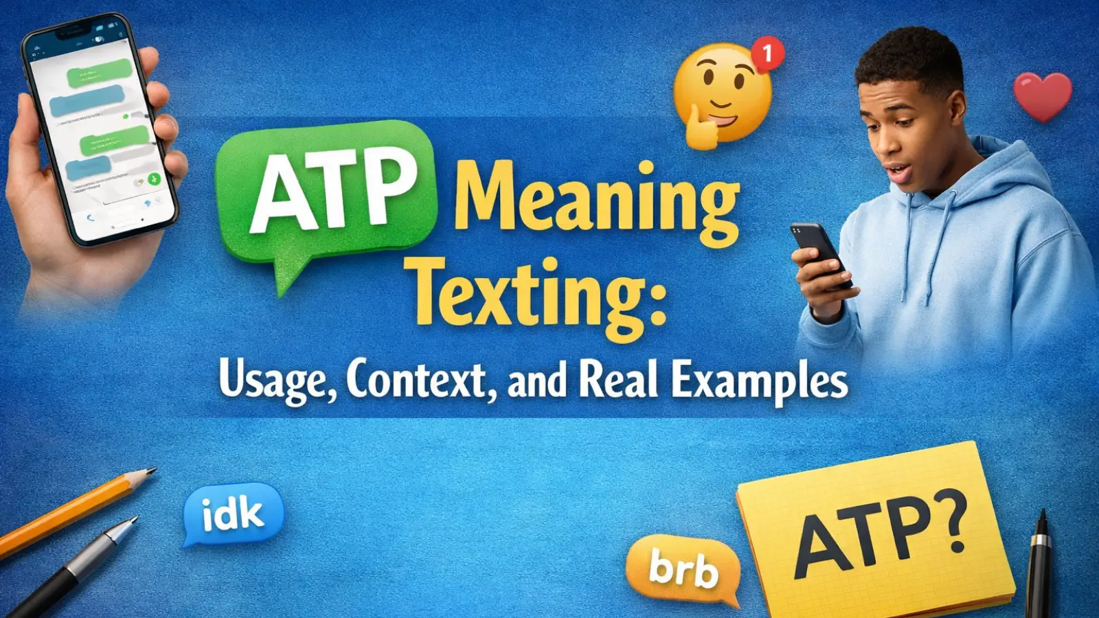 ATP Meaning Texting: Usage, Context, and Real Examples