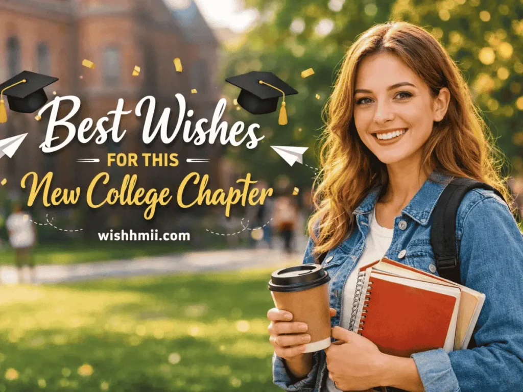 Best Wishes For This New College Chapter