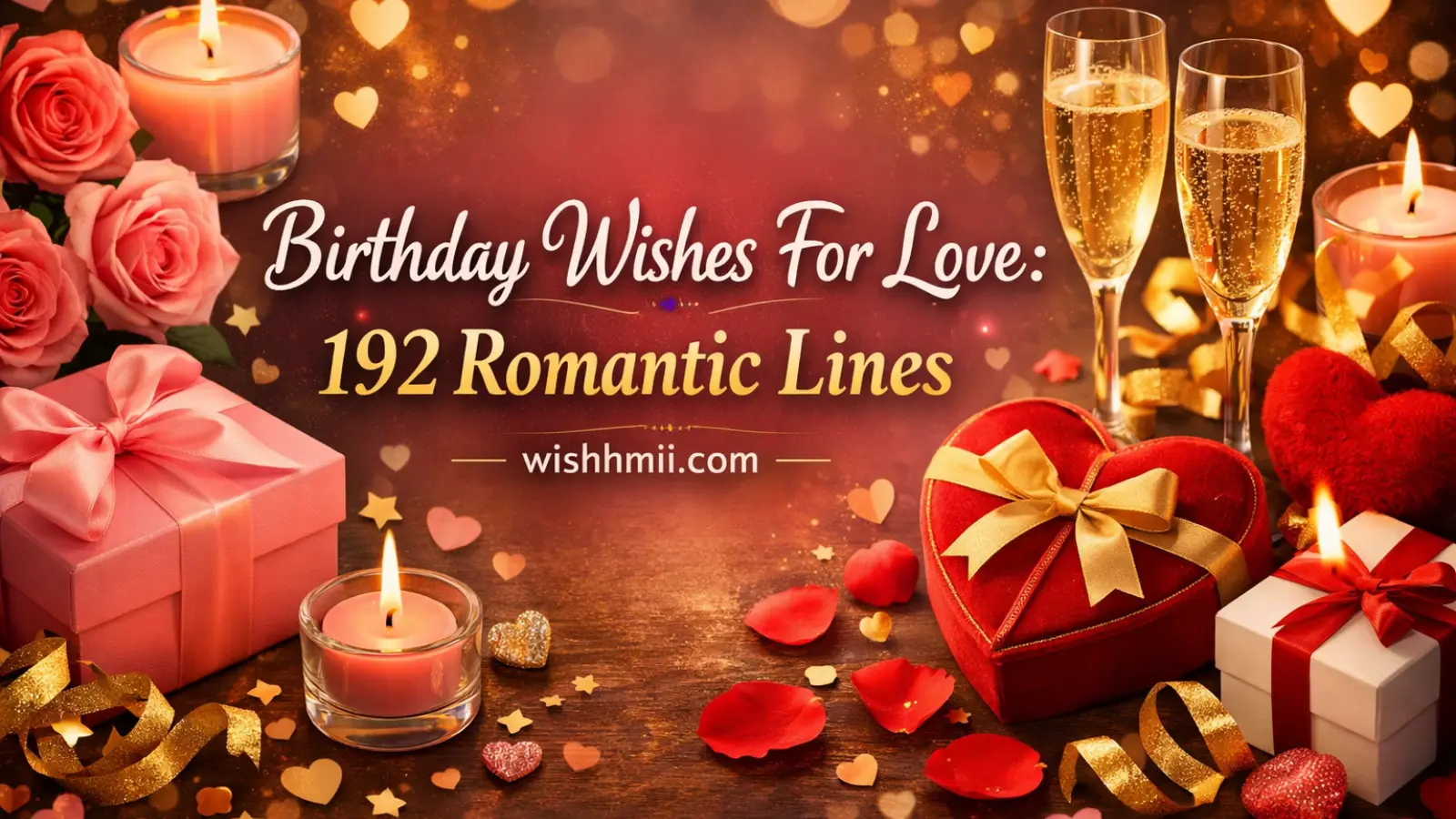 Birthday Wishes For Love: 192 Romantic Lines
