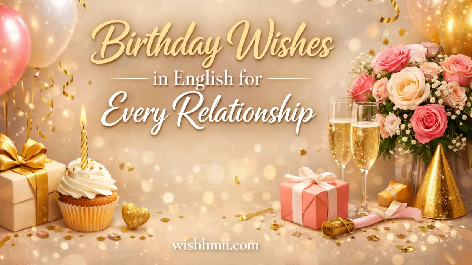 Birthday Wishes in English for Every Relationship