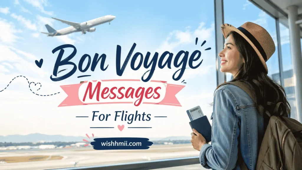 Bon Voyage Messages For Flights