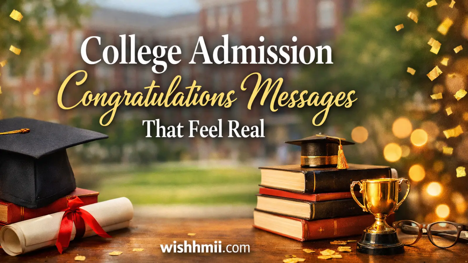 College Admission Congratulations Messages That Feel Real