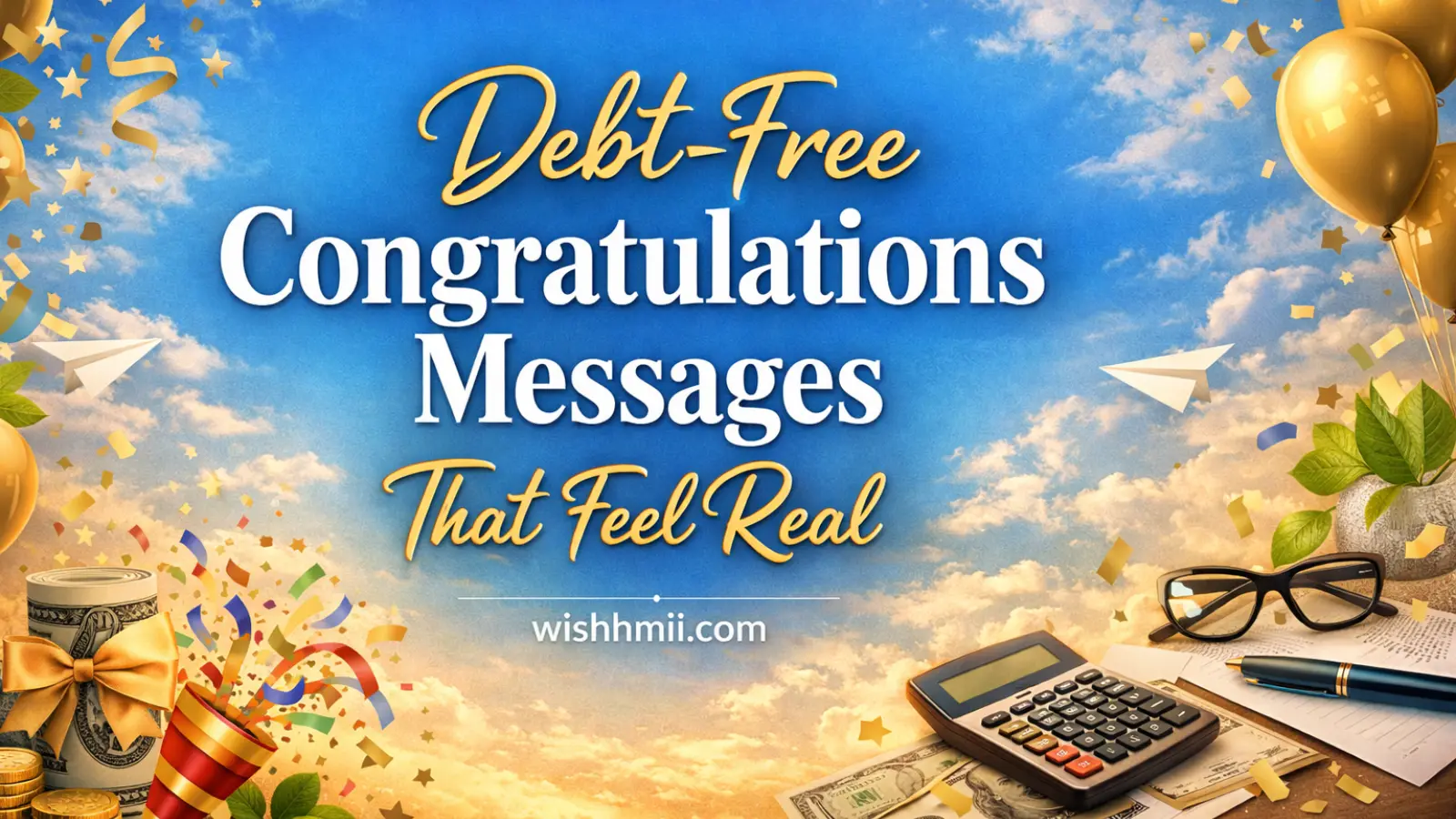 Debt-Free Congratulations Messages That Feel Real