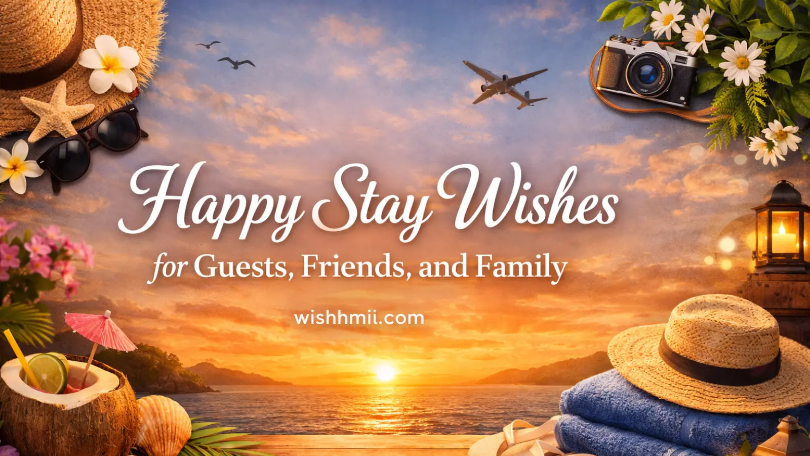 Happy Stay Wishes for Guests, Friends, and Family