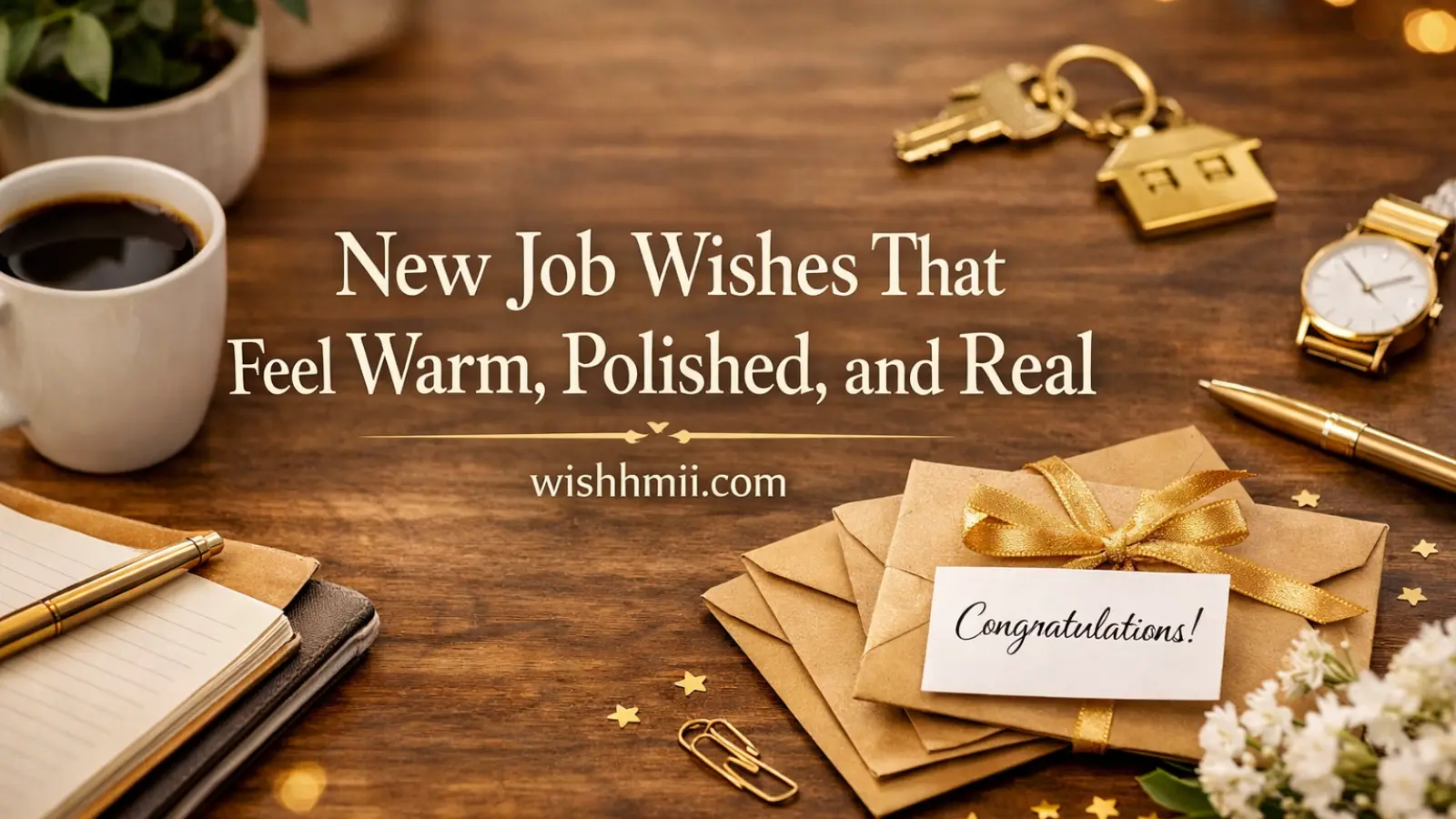 New Job Wishes That Feel Warm, Polished, and Real