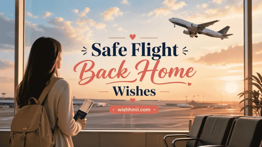 Safe Flight Back Home Wishes