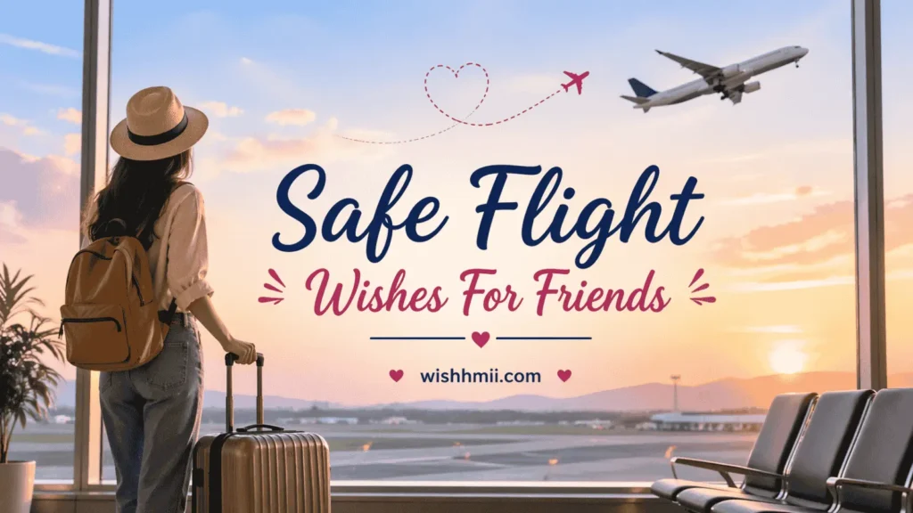 Safe Flight Wishes For Friends