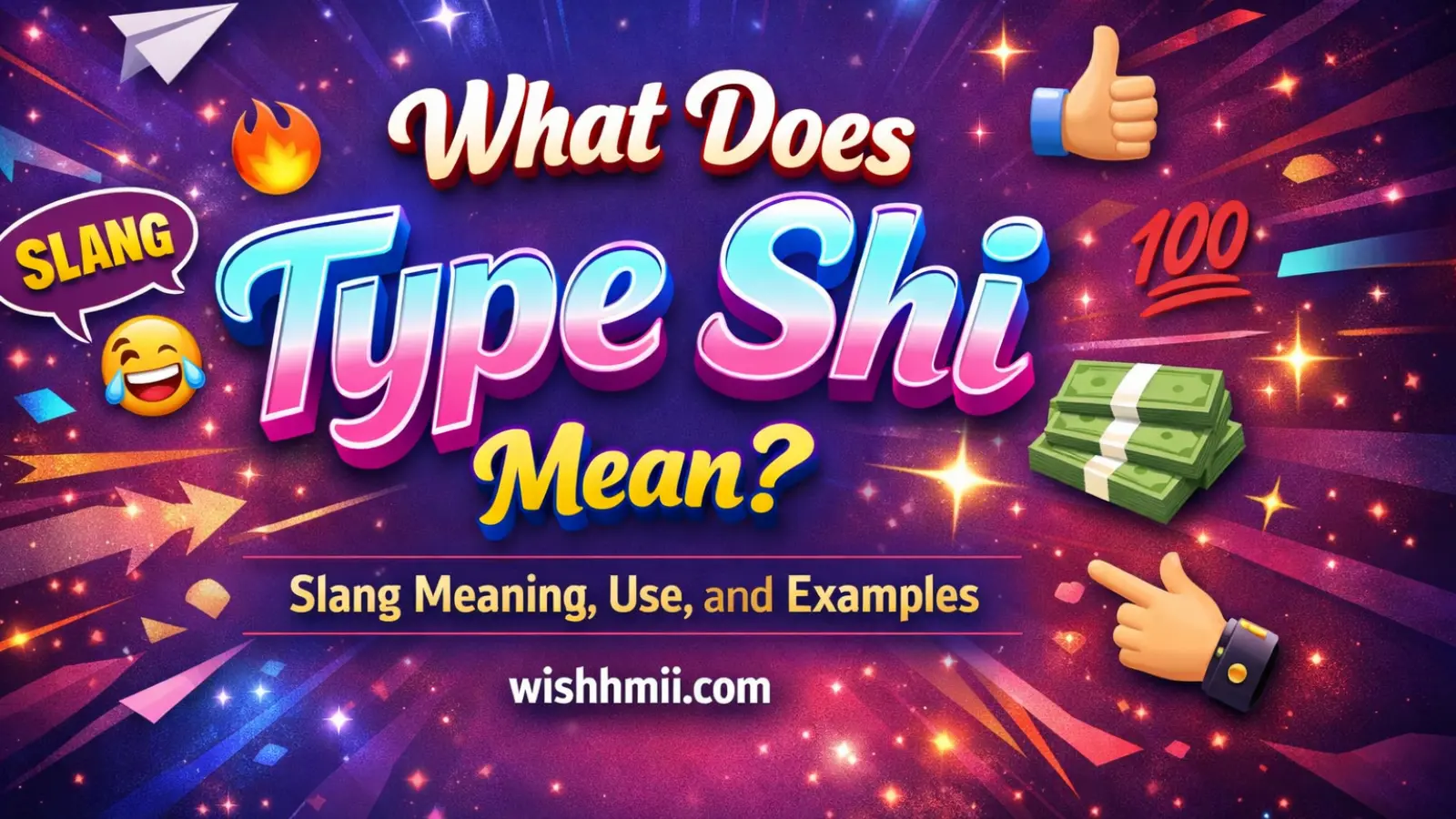 What Does Type Shi Mean? Slang Meaning, Use, and Examples