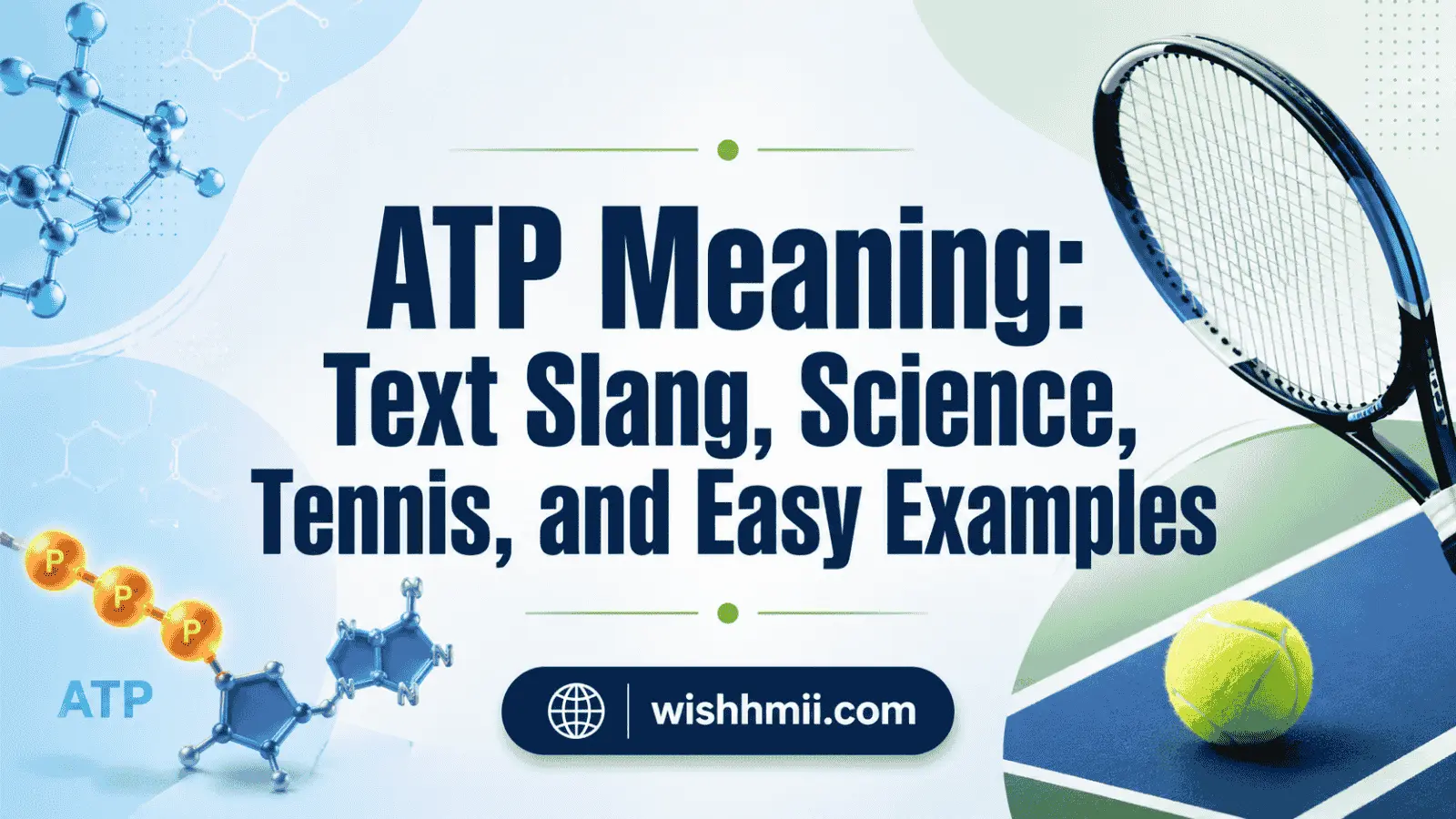 ATP Meaning: Text Slang, Science, Tennis, and Easy Examples