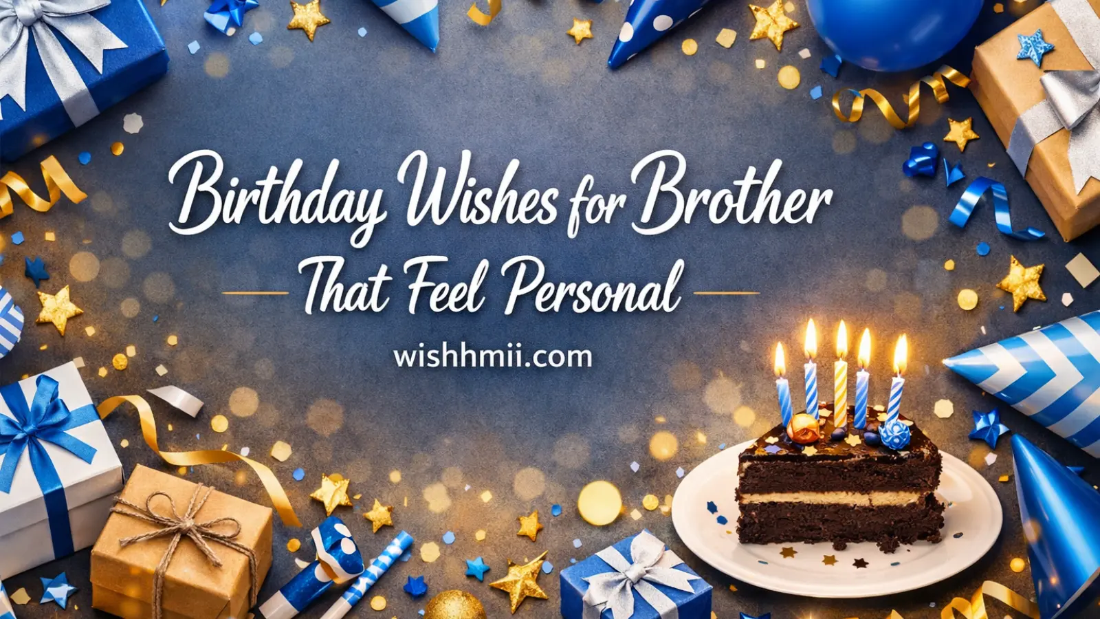 Birthday Wishes for Brother That Feel Personal