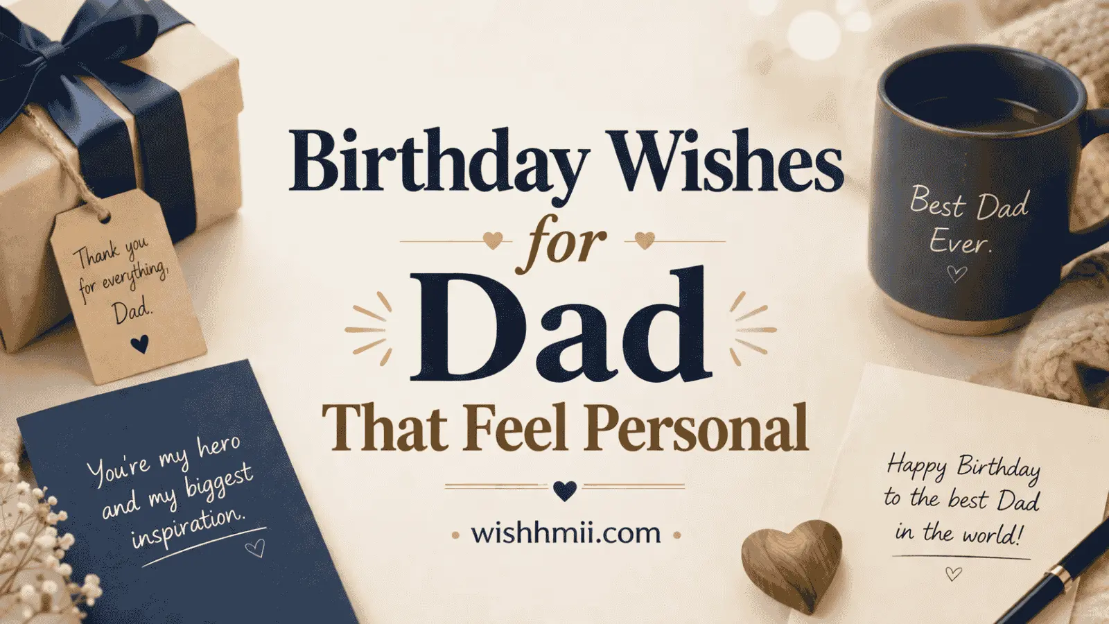 Birthday Wishes for Dad That Feel Personal