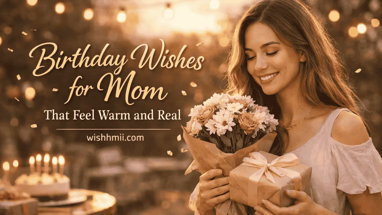Birthday Wishes for Mom That Feel Warm and Real