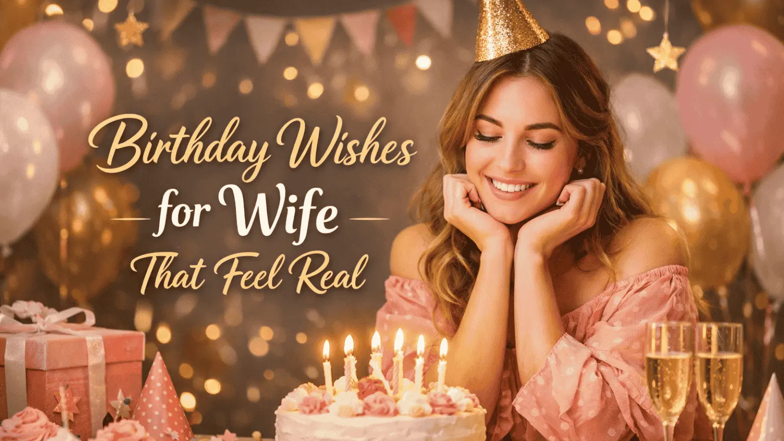 Birthday Wishes for Wife That Feel Real