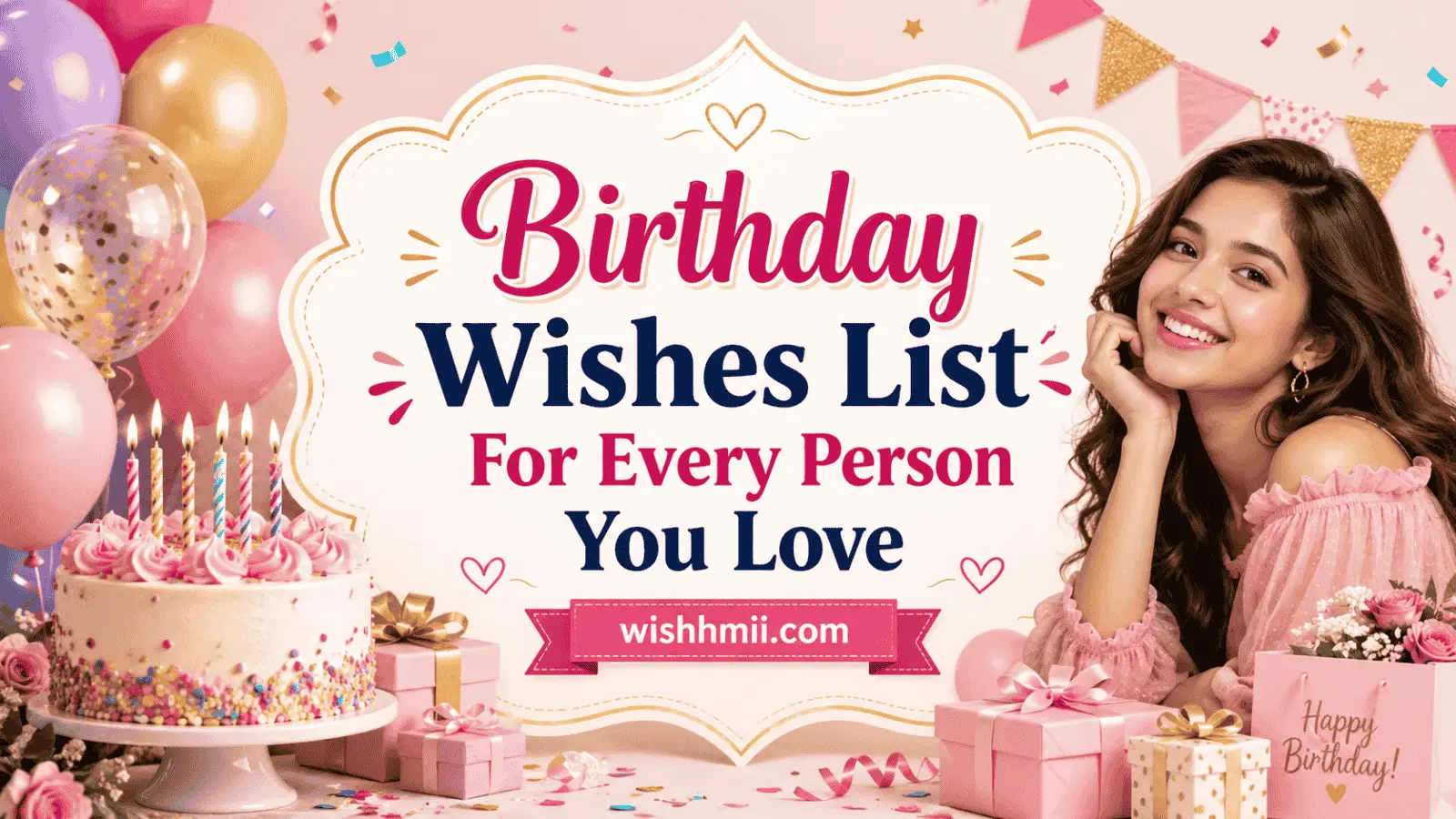 Birthday Wishes List For Every Person You Love