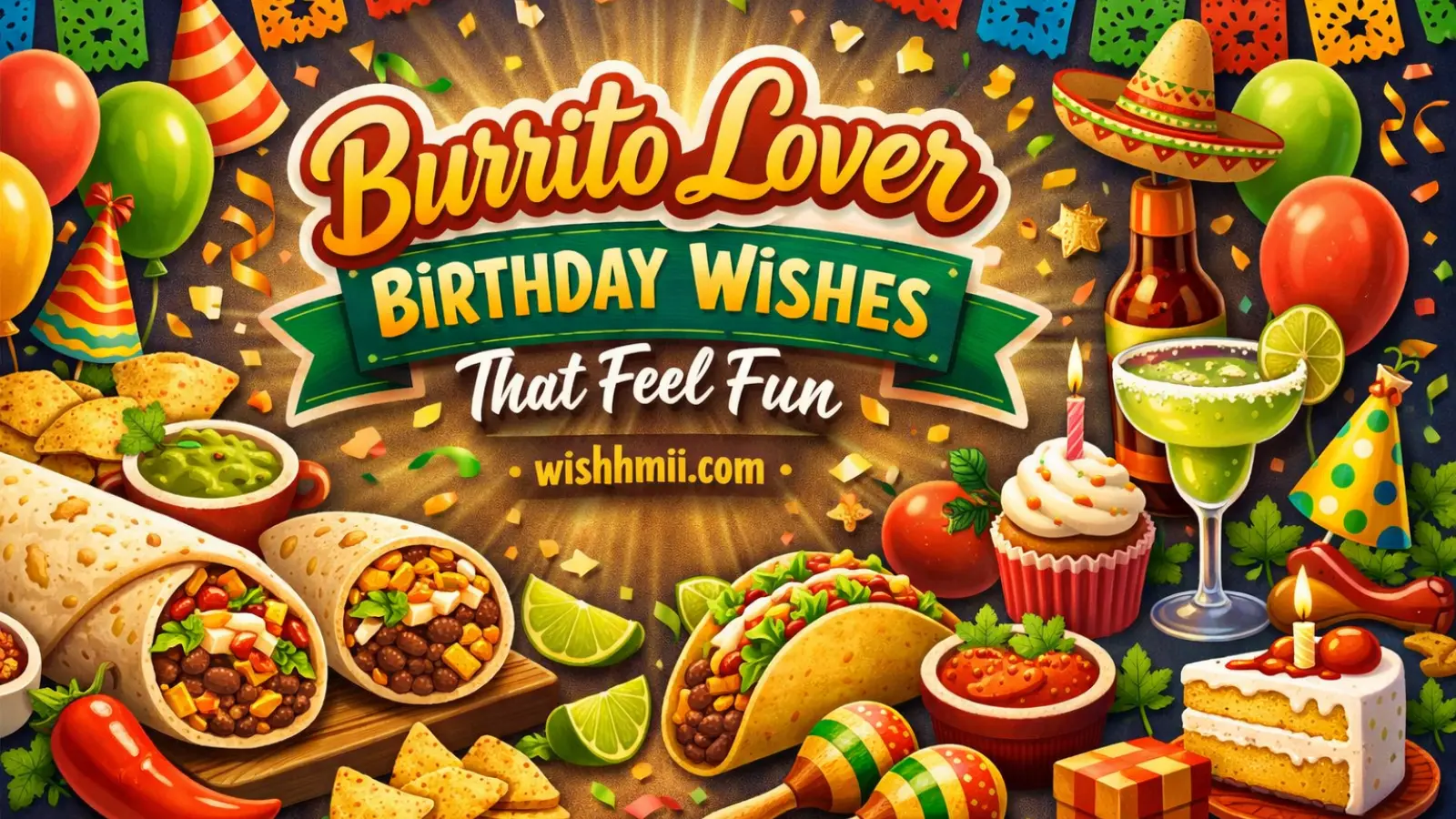 Burrito Lover Birthday Wishes That Feel Fun
