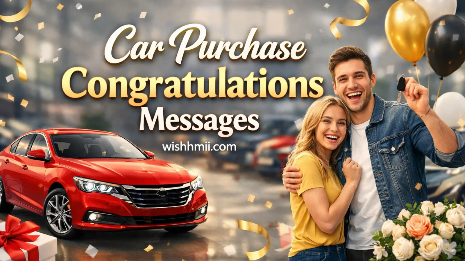 Car Purchase Congratulations Messages