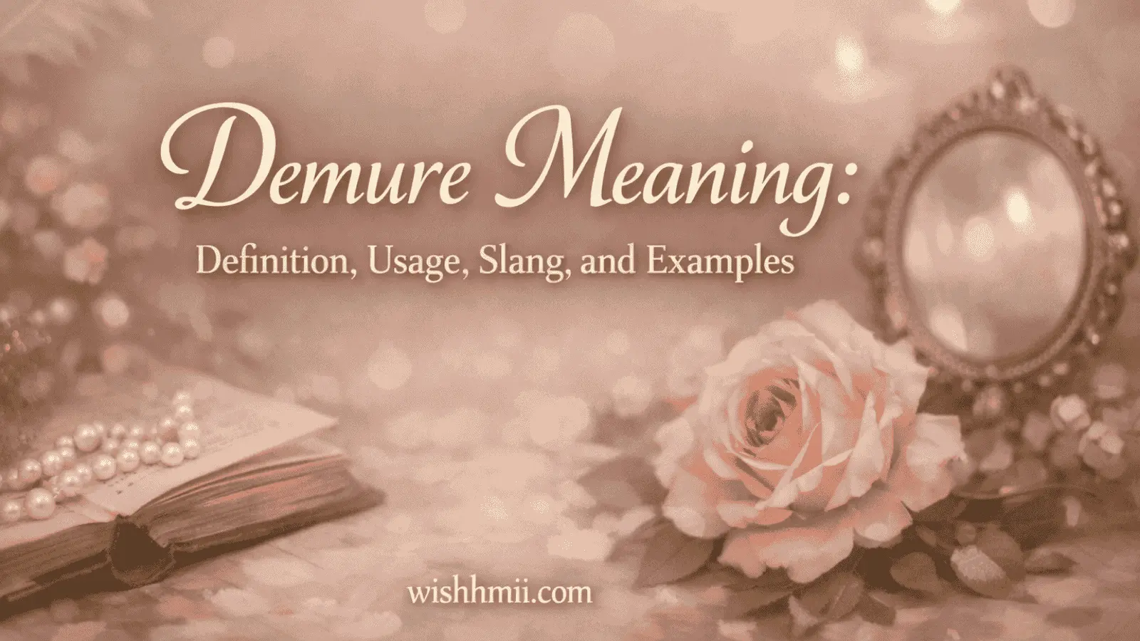 Demure Meaning: Definition, Usage, Slang, and Examples