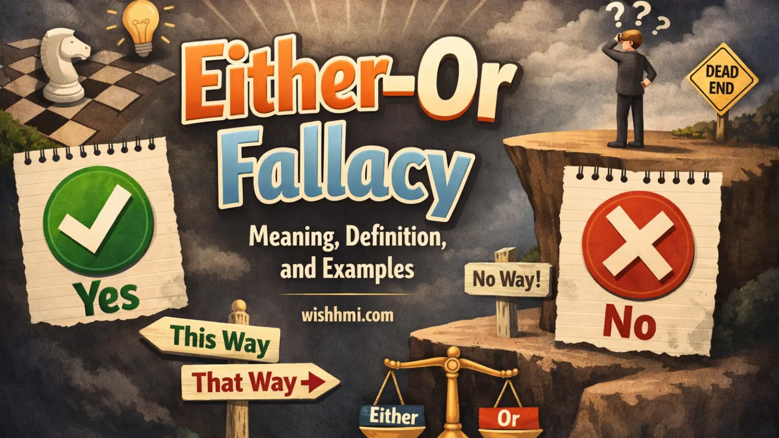 Either-Or Fallacy Meaning, Definition, and Examples
