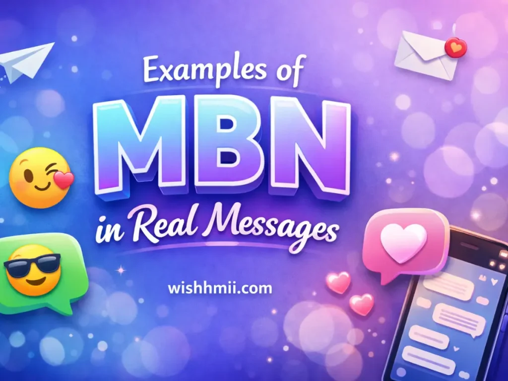 Examples of MBN in Real Messages